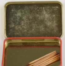 B: Matches in tin